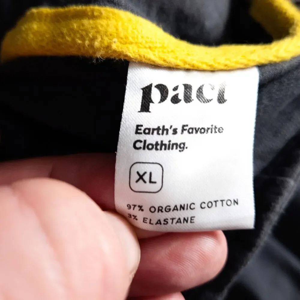 Pact Organic Cotton Trousers Neutral Size XL Earthy Minimalist Relaxed Fit - Picture 8 of 10